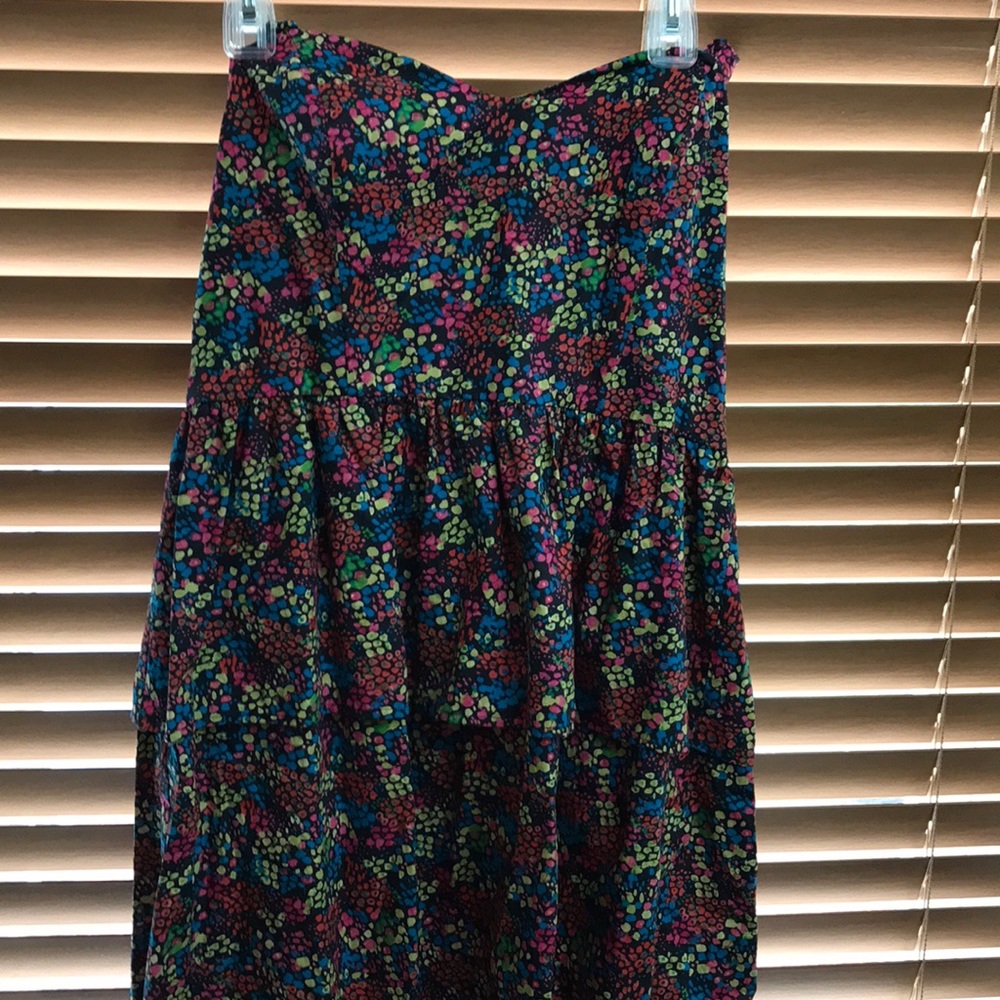 MULTICOLORED SUNDRESS size 14